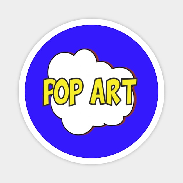 Pop Art Design Magnet by mpdesign